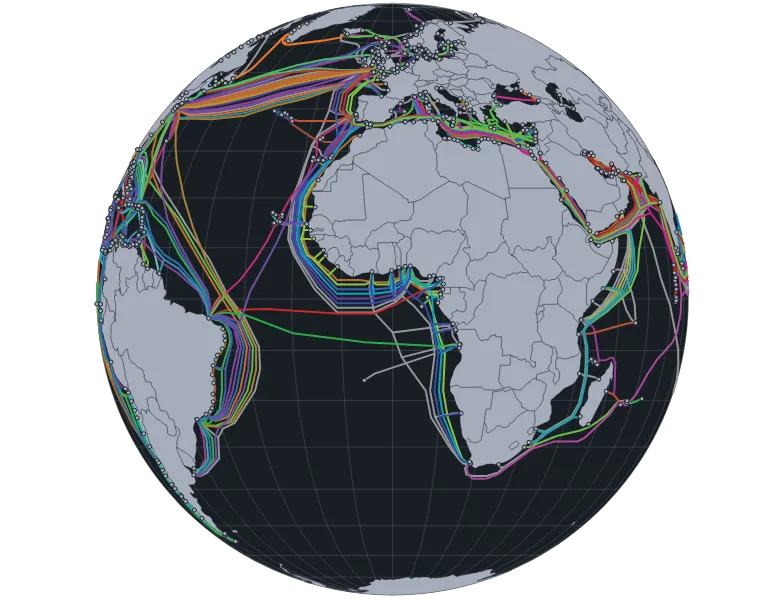 GeoPath - submarine-cables-globe